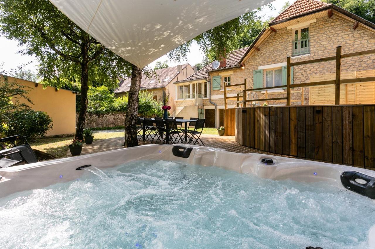 Villa Wonderful House In Sarlat Center With Heated Pool & Jaccuzi Esterno foto