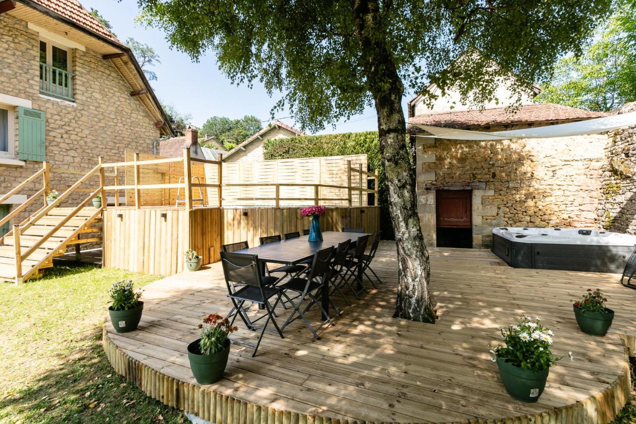 Villa Wonderful House In Sarlat Center With Heated Pool & Jaccuzi Esterno foto