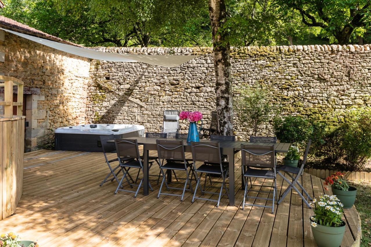 Villa Wonderful House In Sarlat Center With Heated Pool & Jaccuzi Esterno foto